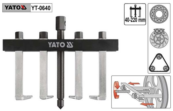 Cảo chữ H 4 chân Yato YT-0640