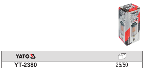 Bộ lọc mini Yato YT-2380