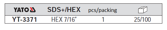 Trục chính cưa lỗ Yato YT-3371