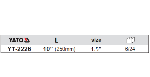 Mỏ lết răng YT-2226