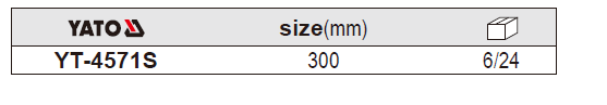 Búa hàn 300mm Yato YT-4571S