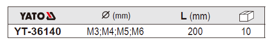 Kìm Rút Rivet M3-M6 YT-36140