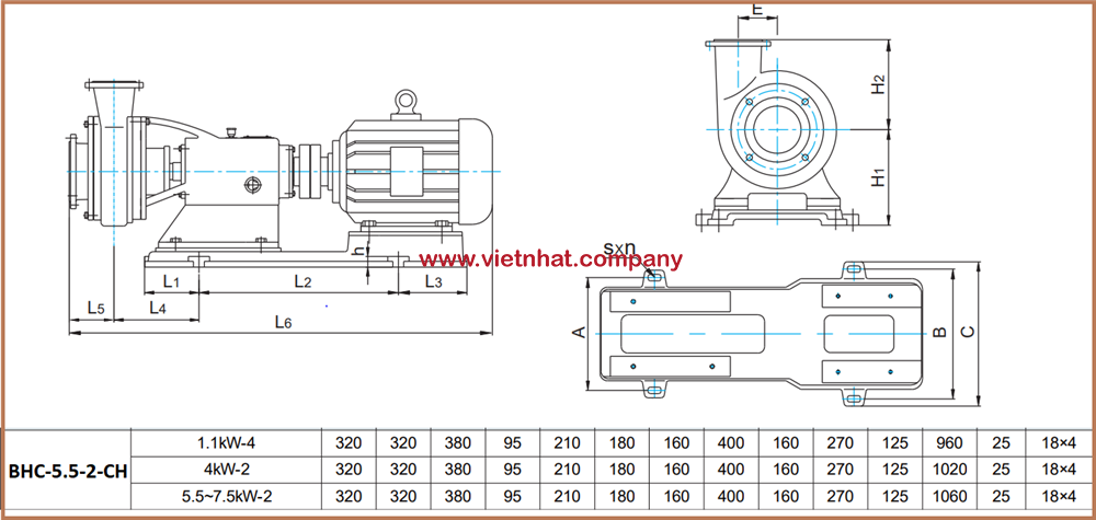 ban-ve-ky-thuat-bom-hoa-chat-canh-ho-5,5kw