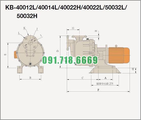 bản vẽ bơm tự mồi JKB40012