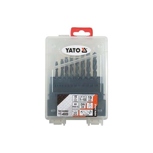 Bán Bộ mũi khoan kim loại 19 chi tiết Yato YT-4009