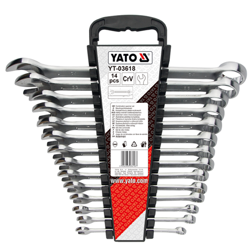 Bán Bộ cờ lê vòng miệng 14 chi tiết 8-24mm Yato YT-03618