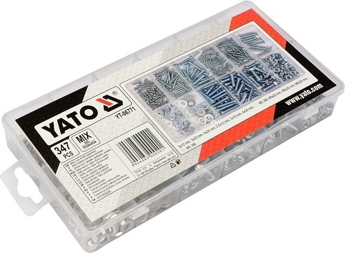 Bán Bộ ốc vít tổng hợp 347 chi tiết Yato YT-06771