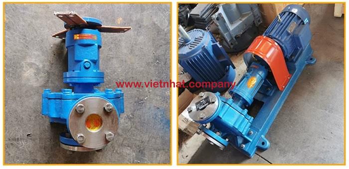 Bơm dầu nóng RY50-32-250 lưu lượng 18 m³/h, cột áp 70 m, tốc độ 2900 vòng/phút, công suất 11 kW