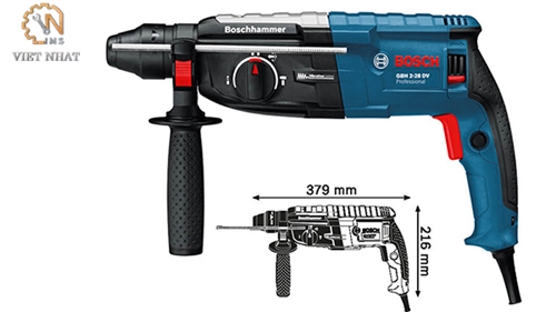 Tất tần tật những ưu điểm của máy khoan búa Bosch GBH 2-28 DV 