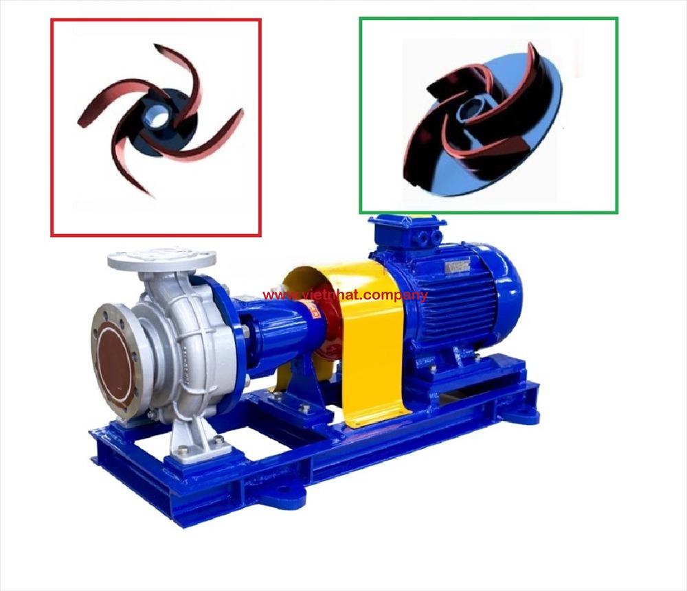 Máy bơm cánh hở vỏ inox 304 mã IHK100-65-200