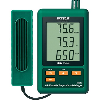 Bán Thiết Bị Đo Khí CO2, Nhiệt Độ, Độ Ẩm Extech SD800