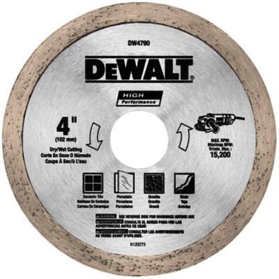 Bán 105mm Lưỡi cắt gạch ướt DeWalt DW4790-B1