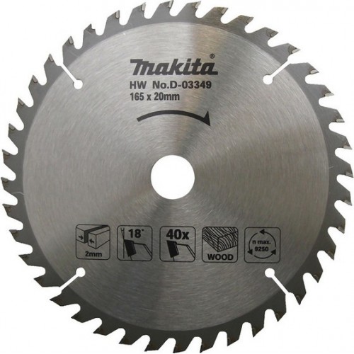 Bán Lưỡi cưa hợp kim dùng cho gỗ Makita D-03349 (165mm)