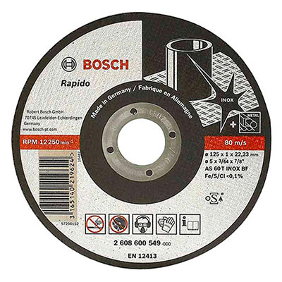 Bán Đá cắt inox Bosch 2608600094 125x22.2x2.0