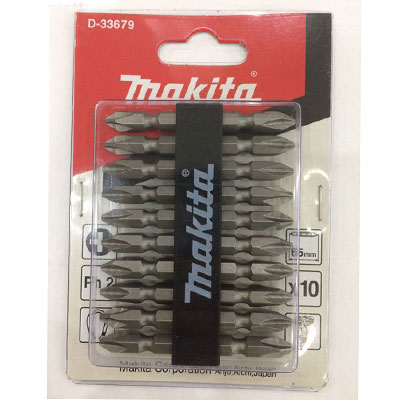 Bán Bộ mũi vít 10 chi tiết Makita D-33679