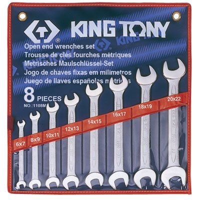 Bán Bộ cờ lê 2 đầu miệng Kingtony 1108MR