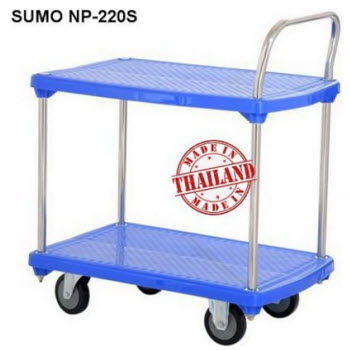 Bán Xe đẩy 2 tầng sàn nhựa SUMO NP-220S