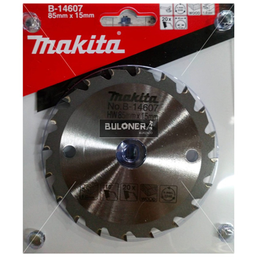 Bán Lưỡi cưa gỗ makita 85*15*20T B-14607