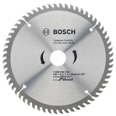 Bán Lưỡi cưa gỗ Bosch 180x25.4mm T60 2608644318