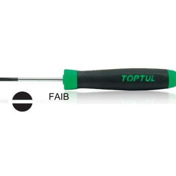 Bán Tua vít dẹt cán dài 0.4x2.5x50(L1)mm Toptul FAIB2E05