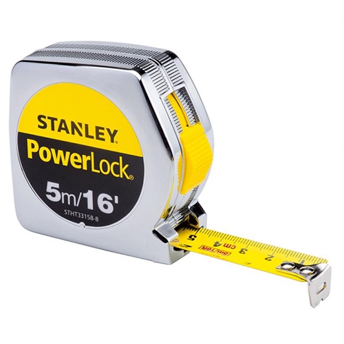 Bán Thước cuộn thép Stanley STHT33158-8 Powerlock_16'/ 5m Plastic Case - 19mm