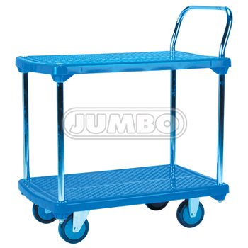 Bán Xe đẩy hàng 2 tầng sàn nhựa Jumbo NP-220S