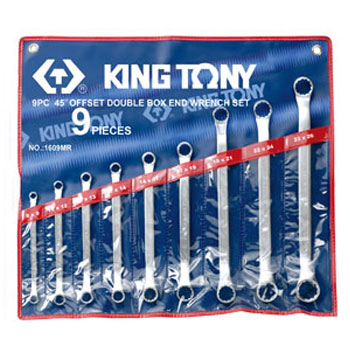 Bán 8-26mm bộ hai đầu vòng 9 cái hệ mét Kingtony 1609MR