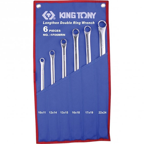 Bán Bộ cờ lê 2 đầu vòng dài 6 chi tiết Kingtony 1F06MRN