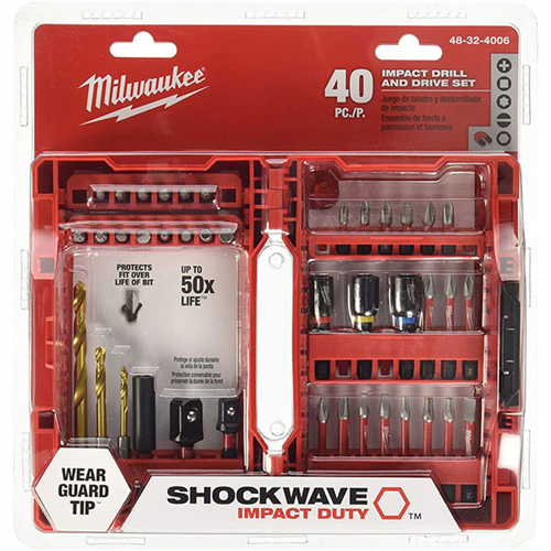 Bán Bộ mũi khoan và vặn vít đa năng 40 chiếc Milwaukee 48-32-4006