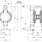 Cấu tạo bơm Metallic B75