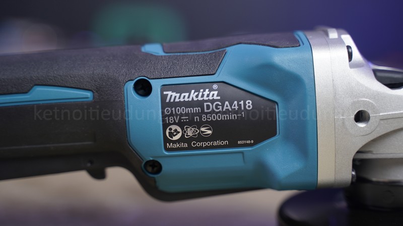 Makita DGA408 có thông số kỹ thuật ấn tượng