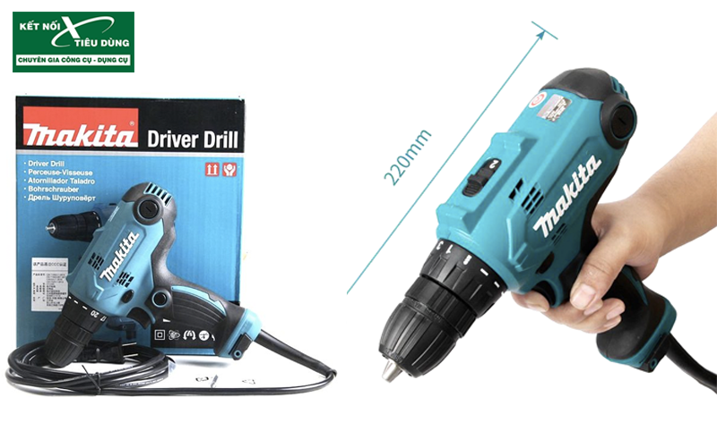 Máy khoan và vặn vít Makita DF0300 (10mm)