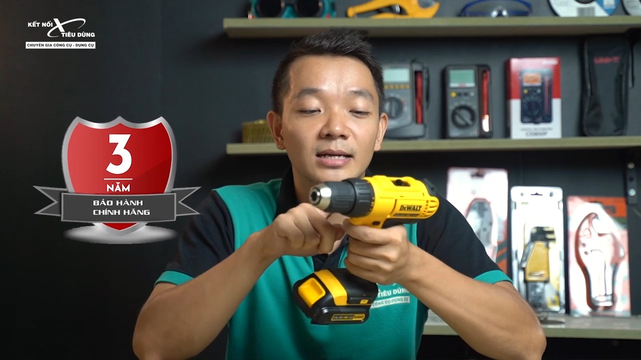 Mua máy khoan pin Dewalt DCD734 chính hãng giá tốt ở đâu?