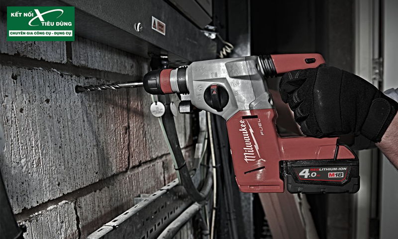 Máy khoan búa Milwaukee M18 CHX-0X ( Chưa Kèm Pin & Sạc) - 3