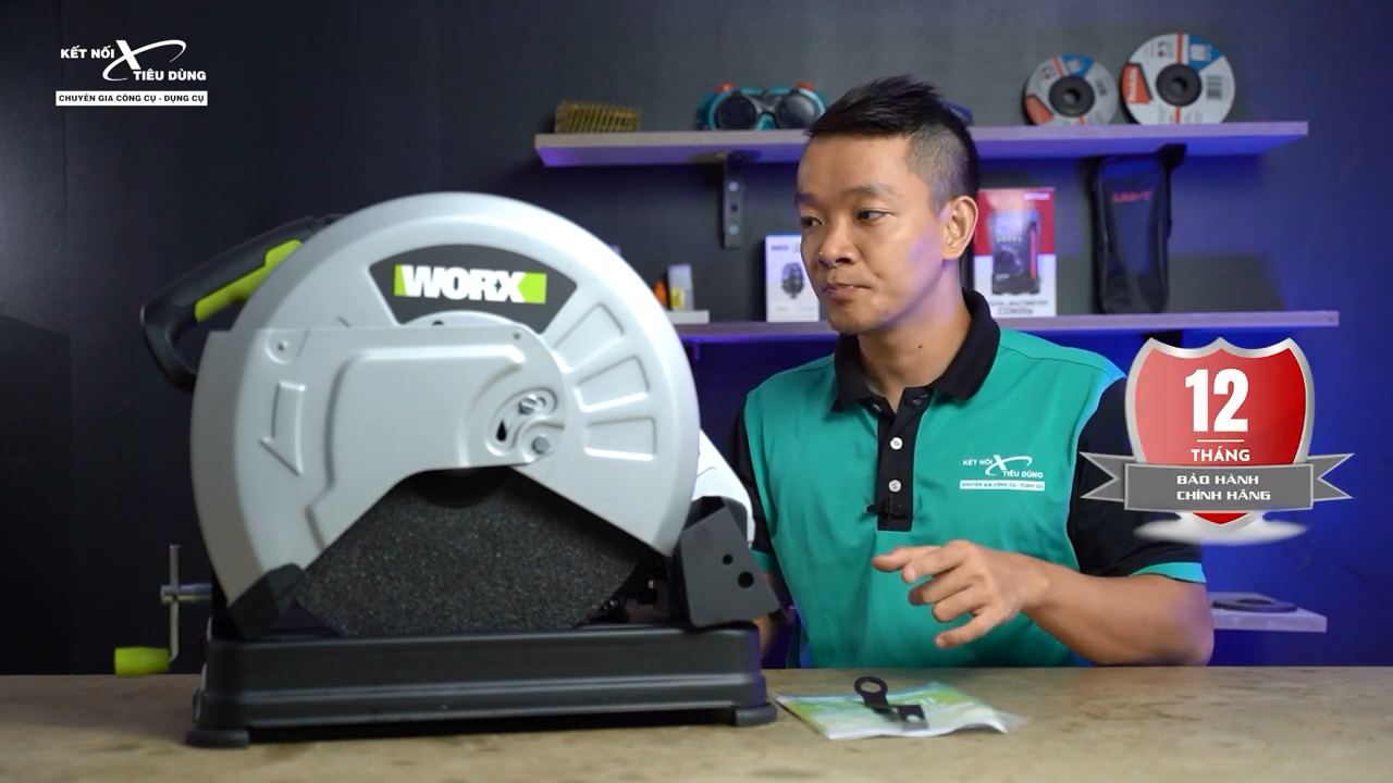 mua máy cắt sắt Worx Green chính hãng giá tốt ở đâu?