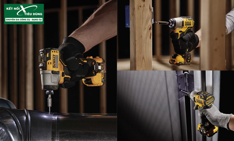 Máy vặn vít dùng pin DeWALT DCF801D2-KR (12V) - thông tin