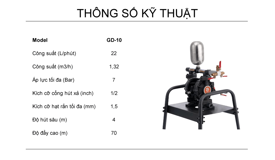 Máy Phun Sơn Khí Nén BP-10 Hợp Kim Nhôm