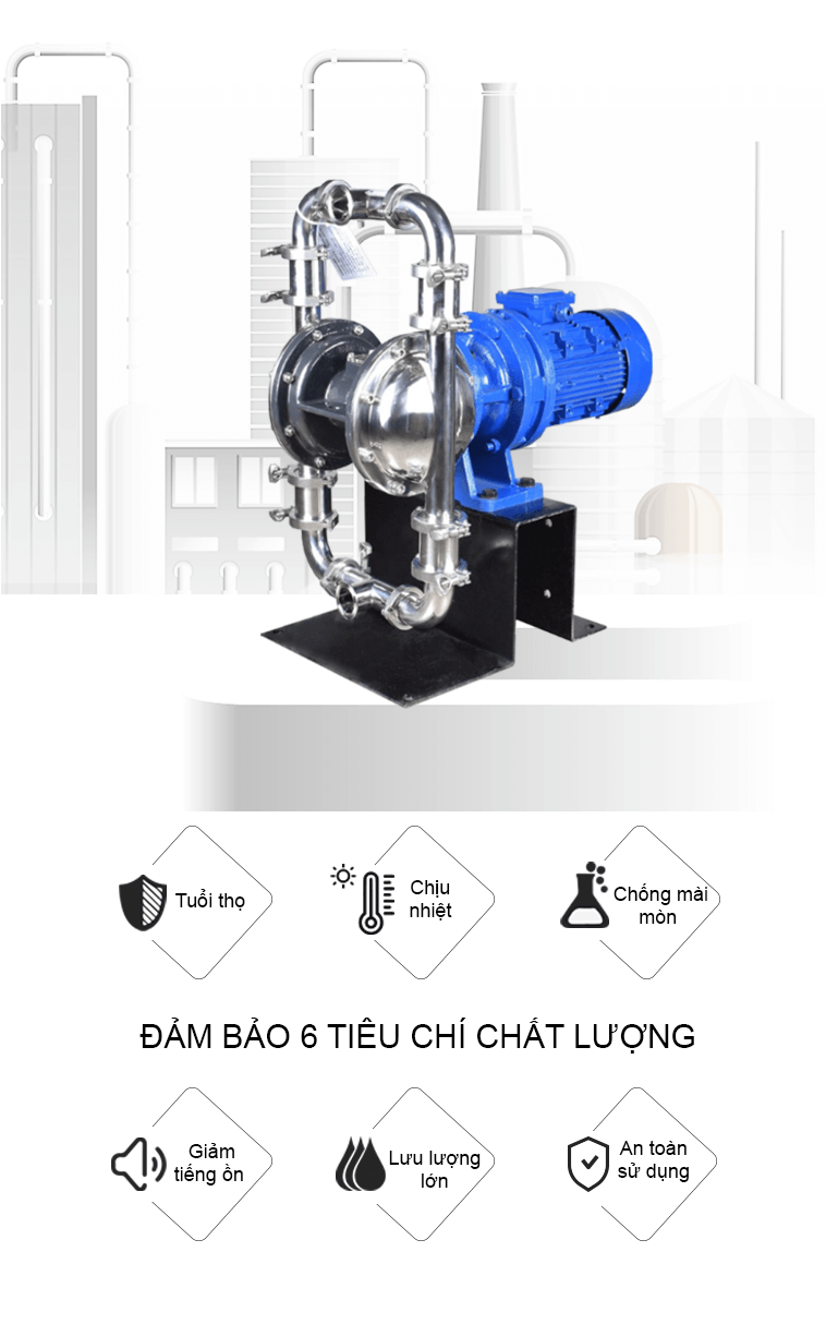 Bơm màng điện thực phẩm GODO DBW3S-40