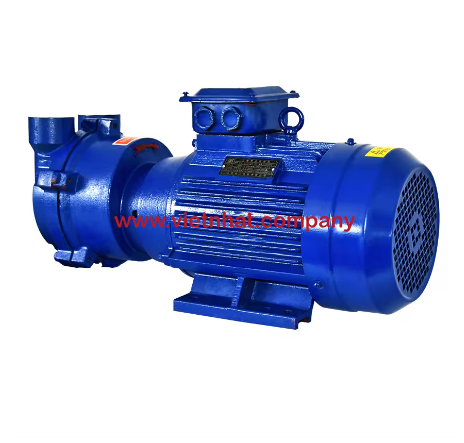 hình ảnh bơm hút chân không 2bv2071 lắp 4kw 