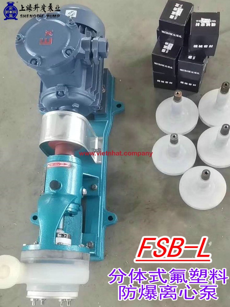 hình ảnh đầu bơm 65FSB-32 lắp động cơ phòng nổ