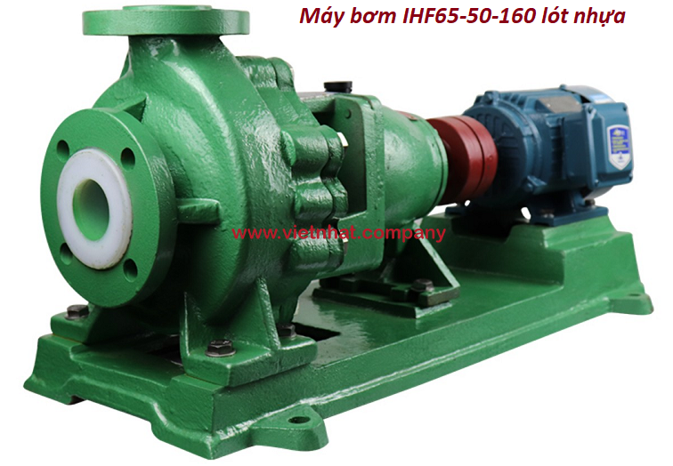 hình ảnh máy bơm IHF65-50-160 dùng cho axit