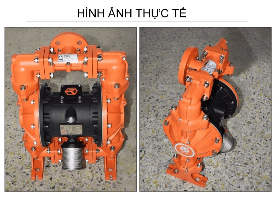 Hình ảnh thực tế Bơm màng GODO