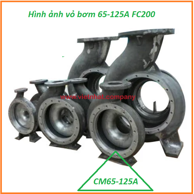 hình ảnh vỏ bơm CM65-125A