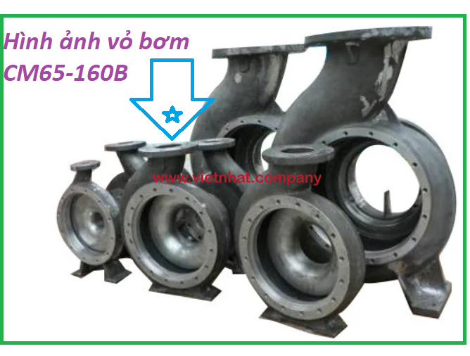 hình ảnh vỏ bơm cm65-160b