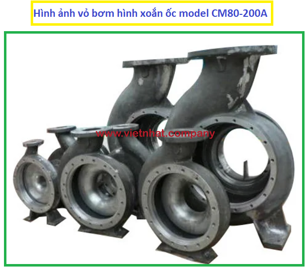 hình ảnh vỏ bơm hình xoắn ốc cm80-200a