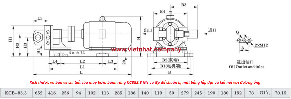 kich-thuoc-lap-dat-cua-may-bom-banh-rang-kcb833ms-va-kcb83