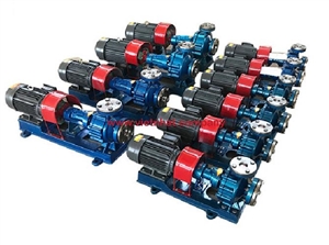 Bơm dầu truyền nhiệt RY100-65-200A lưu lượng 94 m3/h, công suất 22 kW, cột áp 44 m