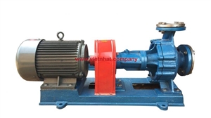 Bơm dầu truyền nhiệt RY40-25-160 công suất 2.2 kW, lưu lượng 10 m³/h, cột áp 28 m, tốc độ 2.900 vòng/phút