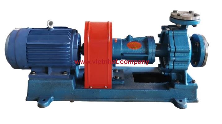 Bơm dầu truyền nhiệt RY40-25-200 lưu lượng 10 m3/h, công suất 4 kW, cột áp 50 m, tốc độ 2900 vòng/phút