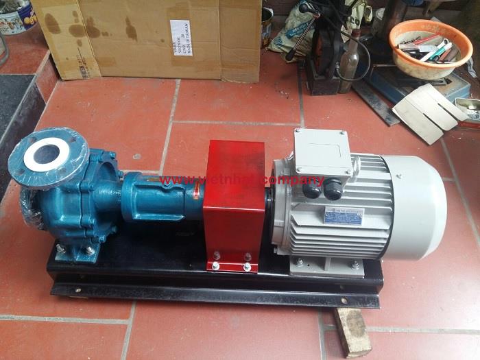 Bơm dầu truyền nhiệt RY50-32-200 công suất 5.5 kW, lưu lượng 18 m³/h, tốc độ 2900 vòng/phút, cột áp 50 m